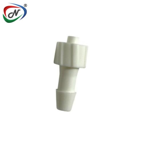 CPC Quick Connect & Disconnect Solutions LM6130 Luer Fitting, male luer X 3/16 HB, White Nylon NSSP006002