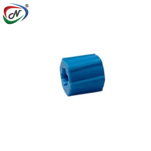 CPC Quick Connect & Disconnect Solutions LMSL33 Ring, Stationary luer lock, Blue Nylon NSSP004087