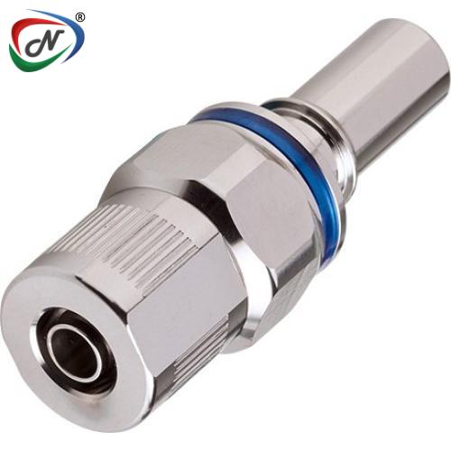 CPC Quick Connect & Disconnect Solutions LQ4D30006BLUV 3/8 SAE Valved Body - Blue, FKM Seal NSSP006348