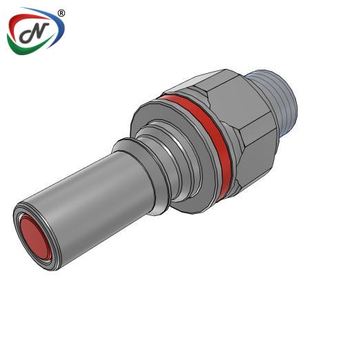 CPC Quick Connect & Disconnect Solutions LQ4D47004RED G1/4 Valved Insert - Red NSSP006414