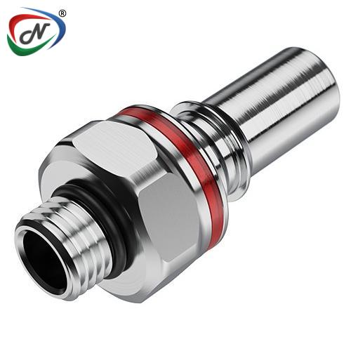 CPC Quick Connect & Disconnect Solutions LQ6D46008REDV 1/2 SAE Valved Insert - Red, FKM  Seal NSSP006515