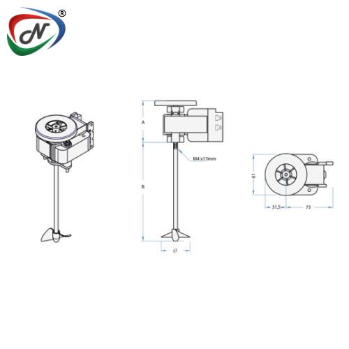 Nespl LT Series Agitators NA14