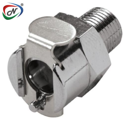 CPC Quick Connect & Disconnect Solutions MC1002K1 1/8 NPT Non-Valved Chrome-plated Brass Coupling Body NSSP006525
