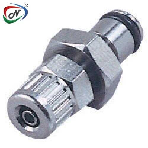 CPC Quick Connect & Disconnect Solutions MC2402V 1/8 NPT Non-Valved Chrome-plated Brass Coupling Insert FKM Seal NSSP006667