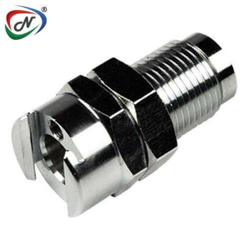 CPC Quick Connect & Disconnect Solutions MM181032 10-32 Non-Valved Multi-Mount Chrome plated Brass Coupling Body NSSP007128