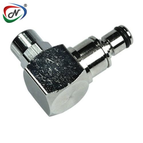 CPC Quick Connect & Disconnect Solutions MM2104 1/4 PTF Non-Valved Elbow Multi-Mount Chrome plated Brass Coupling Insert NSSP007133