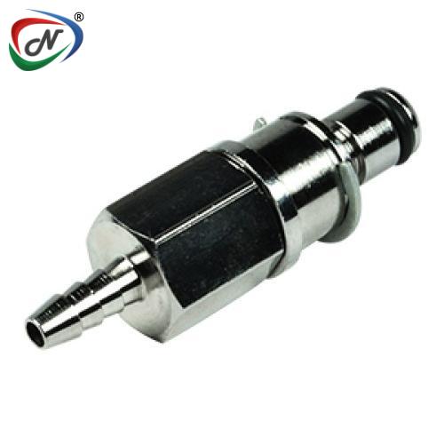 CPC Quick Connect & Disconnect Solutions MM2202 1/8 Hose Barb Non-Valved Multi-Mount Chrome-plated Brass Coupling Insert NSSP007137