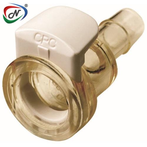 CPC Quick Connect & Disconnect Solutions MPC17004T39 1/4 Hose Barb Non-Valved In-Line Coupling Body NCPCMPC17004T39