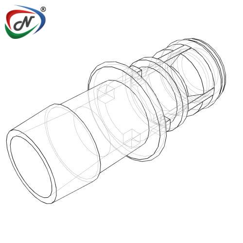 CPC Quick Connect & Disconnect Solutions MPC22006T 3/8 Hose Barb Non-Valved Coupling Insert NCPCMPC22006T