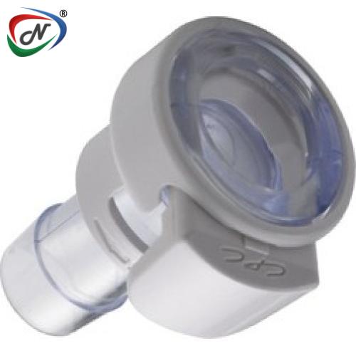 CPC Quick Connect & Disconnect Solutions MPCK17006T03 3/8 Hose Barb Non-Valved Class VI Polycarbonate Coupling Body with Lock NSSP008102