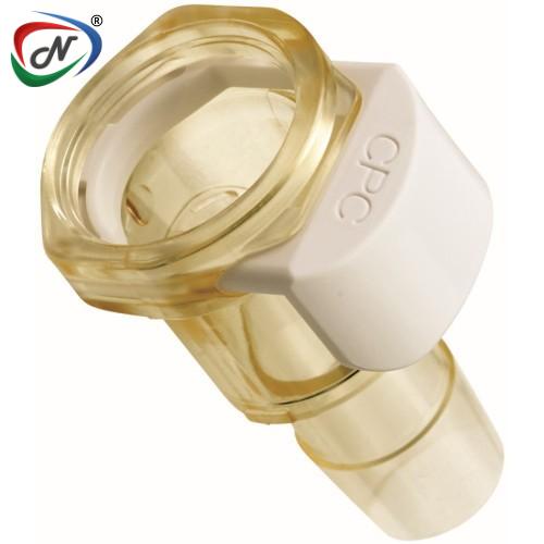 CPC Quick Connect & Disconnect Solutions MPX17839 1/2 Hose Barb Non-Valved Class VI Polysulfone Coupling Body, Class VI Silicone O-Ring NSSP008106