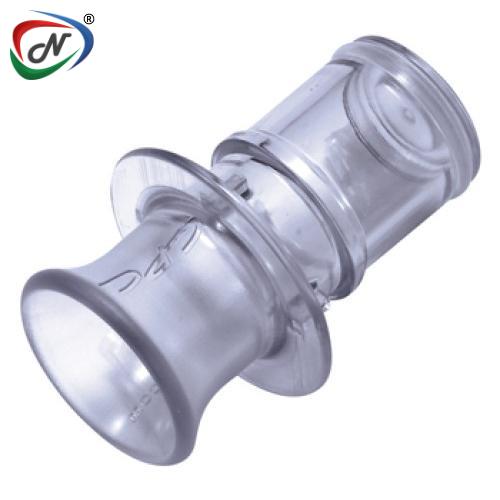 CPC Quick Connect & Disconnect Solutions MPX30003M Class VI Polycarbonate Coupling Body Plug with Class VI Silicone O-Ring NSSP008119