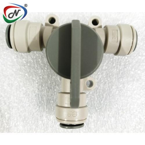 John Guest NC2555 John Guest Polypropylene Speedfit to SpeedfitShut Off Valve 3/8''X3/8'' NSSP003451