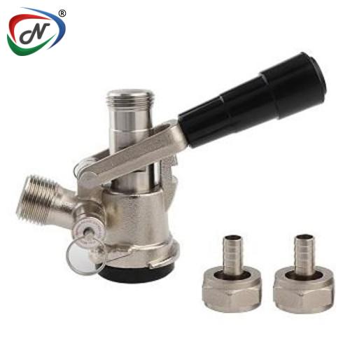 Draft Beer Tap Keg Couplers D with Pressure Relief Valve NBP9