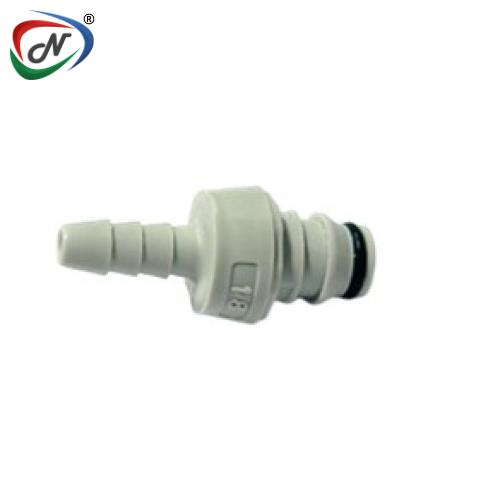 CPC Quick Connect & Disconnect Solutions NS1D220212 1/8 Hose Barb Valved In-Line Coupling Insert NSSP003126