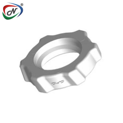 CPC Quick Connect & Disconnect Solutions PMNUT30 Panel Mount Nut, 1/4-28 UNF, White Nylon NSSP003244
