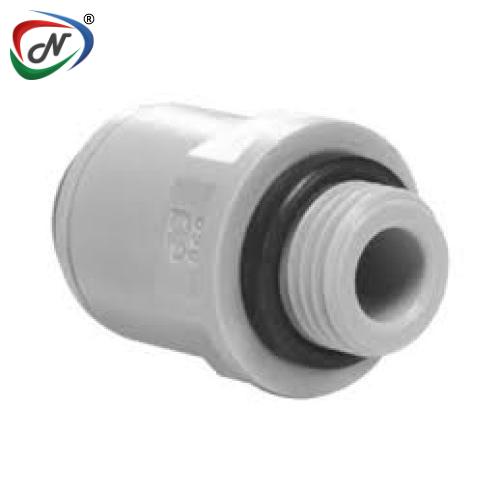 John Guest PI011213S John Guest Straight Adaptor (BSP Thread) 3/8''X3/8'' NSSP003489