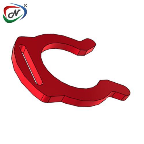 CPC Quick Connect & Disconnect Solutions 1012000 3/8" John Guest Acetal Locking Clip - Red  NSSP004230