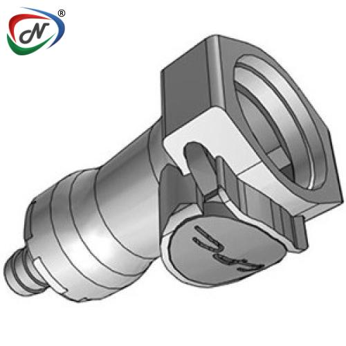 CPC Quick Connect & Disconnect Solutions 60600 3/8 Hose Barb Valved In-Line Polypropylene Coupling Body (HFCD17612 NSF) NSSP004391
