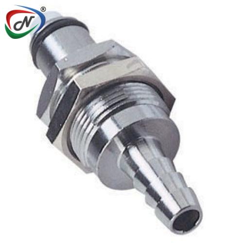 CPC Quick Connect & Disconnect Solutions 73000 1/4 HB Valved Panel Mount Chrome plated Brass Coupling Insert (LCD42004 NSF) NSSP004445