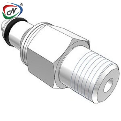 CPC Quick Connect & Disconnect Solutions 9000800 1/8 NPT Valved Acetal Coupling Insert (PMCD2402 NSF) NSSP004505