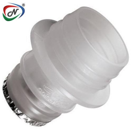 CPC Quick Connect & Disconnect Solutions 9461300 Snap-in 38mm Valved Polypro Disposable Cap, FDA Silicone O-Ring (DUDC) NSSP004519