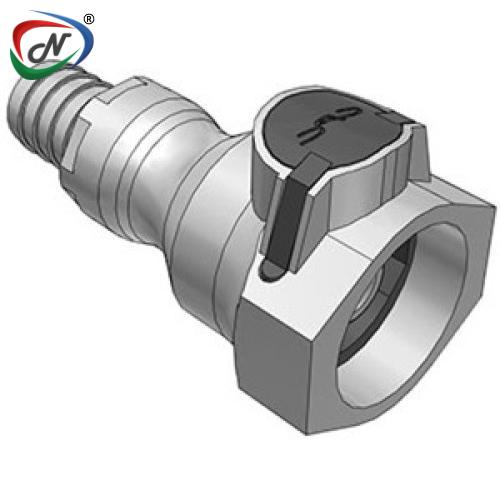 CPC Quick Connect & Disconnect Solutions 99200 3/4 Hose Barb Valved In-Line Polypro Molded NSSP004545