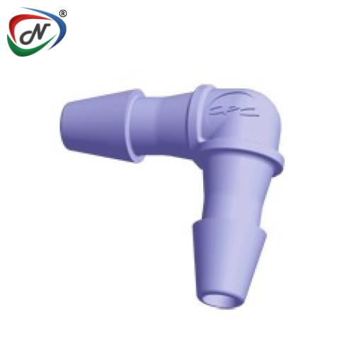 CPC Quick Connect & Disconnect Solutions HE291 Elbow Fitting, 1/16 HB X 1/16 HB, Purple Tint Polycarbonate NSSP005072