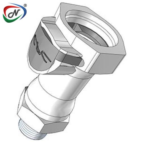 CPC Quick Connect & Disconnect Solutions HFCD10835V 1/2 NPT Valved  Polysulfone Coupling Body FKM Seal NSSP005357