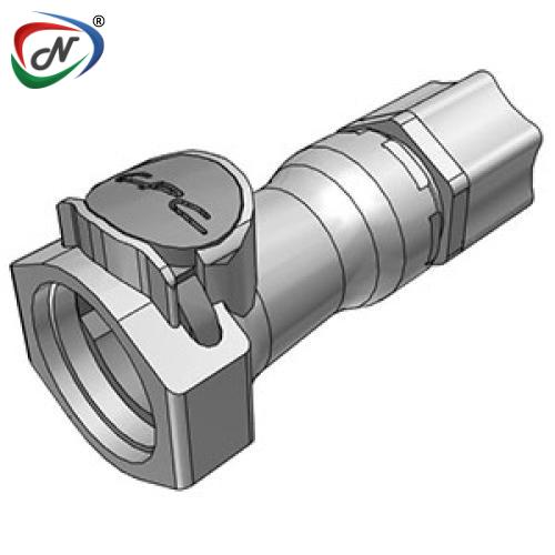 CPC Quick Connect & Disconnect Solutions HFCD13812 1/2 JACO Valved In-Line Polypropylene Body NSSP005363