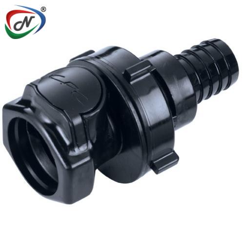 CPC Quick Connect & Disconnect Solutions HFCD161057 5/8 Hose Barb Valved Panel Mount  Polysulfone Coupling Body NSSP005366