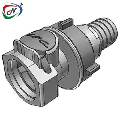 CPC Quick Connect & Disconnect Solutions HFCD161212 3/4 Hose Barb Valved Panel Mount Polypropylene Body NSSP005367
