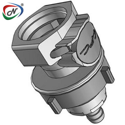 CPC Quick Connect & Disconnect Solutions HFCD16612NA 3/8 Hose Barb Valved Panel Mount Polypropylene Body Nut Assembled NSSP005373