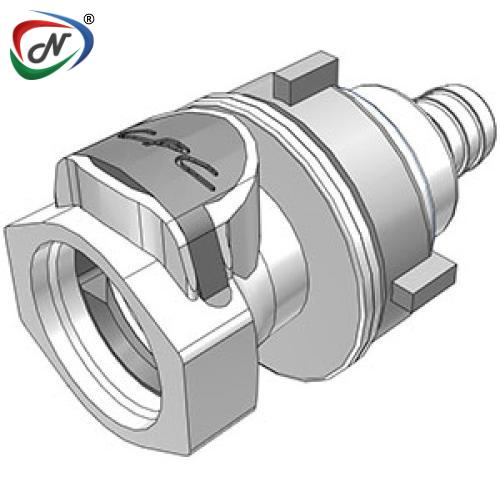 CPC Quick Connect & Disconnect Solutions HFCD16835 1/2 Hose Barb Valved Panel Mount Polysulfone Coupling Body NSSP005381