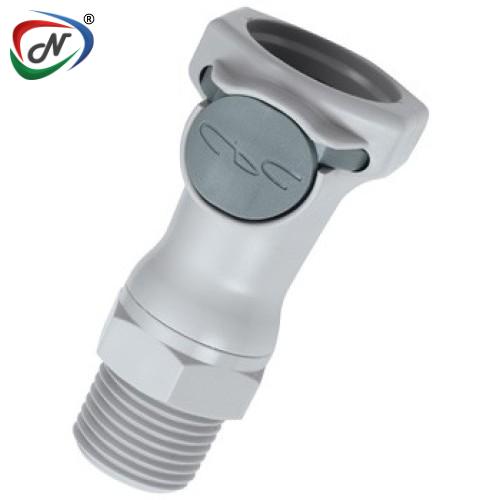 CPC Quick Connect & Disconnect Solutions HFCD17812V 1/2 Hose Barb Valved In-Line Polypropylene Body FKM Seal NSSP005410