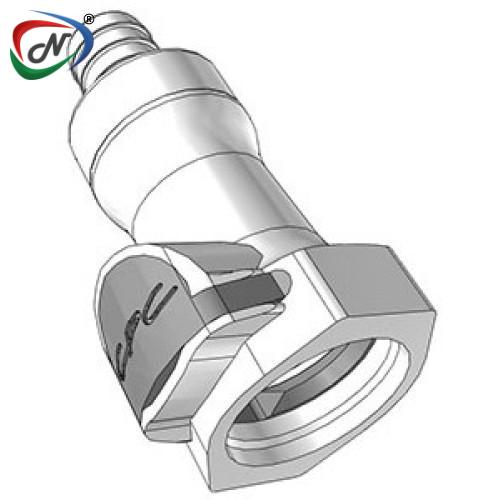 CPC Quick Connect & Disconnect Solutions HFCD17835V 1/2 Hose Barb Valved In-Line Polysulfone Coupling Body FKM Seal NSSP005412