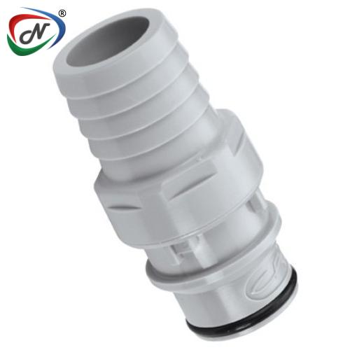 CPC Quick Connect & Disconnect Solutions HFCD221212 3/4 Hose Barb Valved In-Line Polypropylene Insert NSSP005425