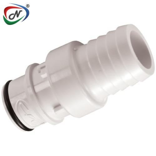 CPC Quick Connect & Disconnect Solutions HFCD221235 3/4 Hose Barb Valved In-Line Polysulfone Coupling Insert NSSP005426