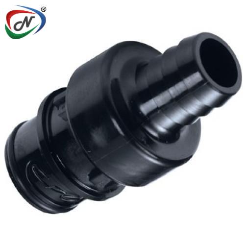 CPC Quick Connect & Disconnect Solutions HFCD22857 1/2 Hose Barb Valved In-Line Polysulfone Coupling Insert NSSP005440