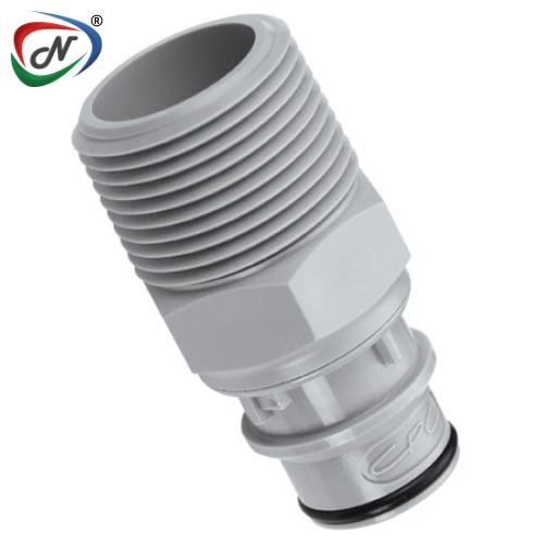 CPC Quick Connect & Disconnect Solutions HFCD241212V 3/4 NPT Valved Polypropylene Insert FKM Seal NSSP005460