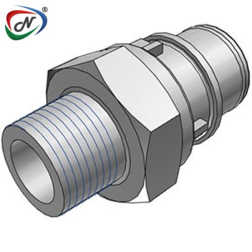 CPC Quick Connect & Disconnect Solutions HFCD24612BSPT 3/8 BSPT Valved Polypropylene Insert NSSP005478