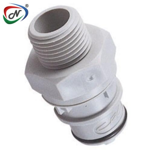 CPC Quick Connect & Disconnect Solutions HFCD24612V 3/8 NPT Valved Polypropylene Insert FKM Seal NSSP005481