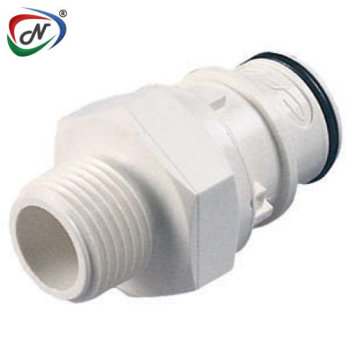 CPC Quick Connect & Disconnect Solutions HFCD24835BSPT 1/2 BSPT Valved  Polysulfone Coupling Insert NSSP005487