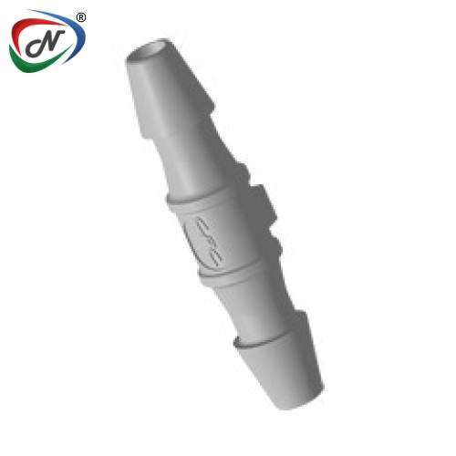 CPC Quick Connect & Disconnect Solutions HS2 Straight Fitting, 1/16 HB X 1/16 HB, Natural Polypropylene NSSP005518