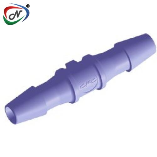 CPC Quick Connect & Disconnect Solutions HS491 Straight Fitting, 1/8 HB X 1/8 HB Purple Tint Polycarbonate NSSP005537