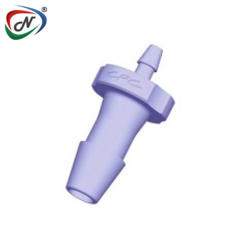 CPC Quick Connect & Disconnect Solutions HSR5291 Straight Reducer Fitting, 5/32 HB X 1/16 HB, Purple Tint Polycarbonate NSSP005592
