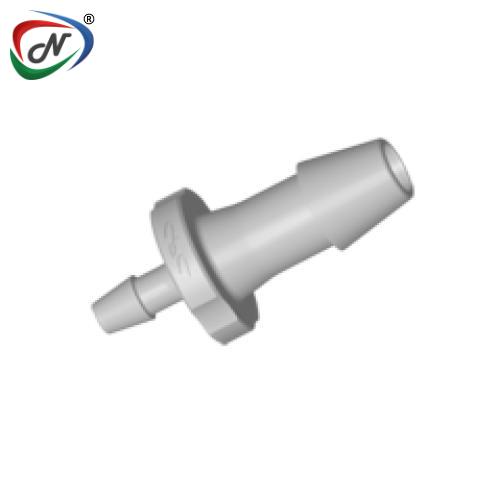 CPC Quick Connect & Disconnect Solutions HSR63 Straight Reducer Fitting, 3/16 HB X 3/32 HB, Natural Polypropylene NSSP005612