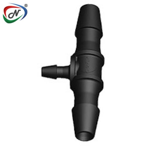 CPC Quick Connect & Disconnect Solutions HTR4231 Tee Fitting 1/8 HB x 1/8 HB x 1/16 HB, Black Nylon NSSP005678
