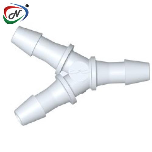 CPC Quick Connect & Disconnect Solutions HY530 Y Fitting, 5/32 HB X 5/32 HB X 5/32 HB White Nylon NSSP005703