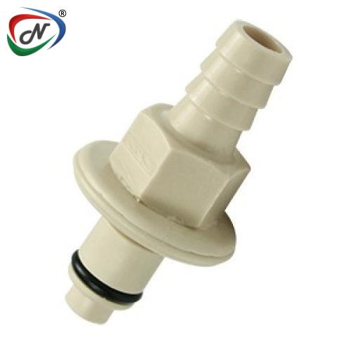 CPC Quick Connect & Disconnect Solutions IPLCDT2200600 3/8 Hose Barb Valved In-Line Coupling Insert with RFID NSSP005729
